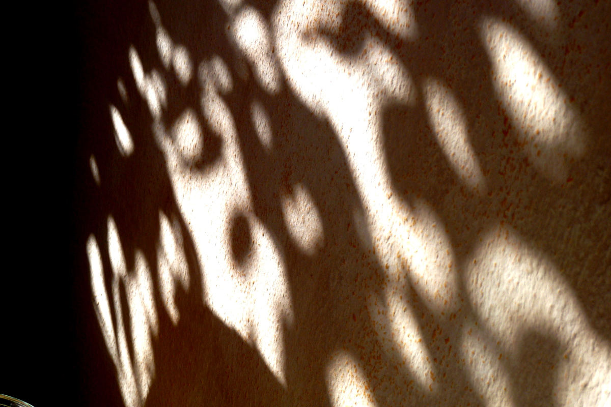 Details Licht und Schatten Wand